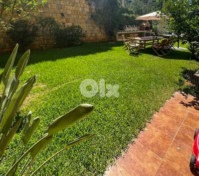 Fully Furnished Apartment in Baabdat, Metn with a Mountain View