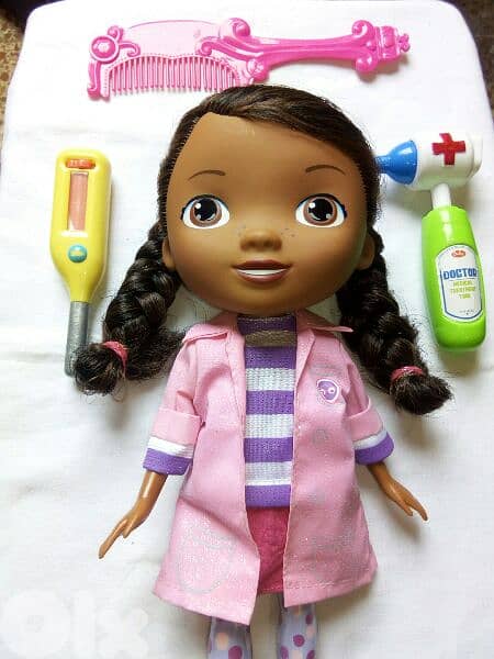 DOC MC STUFFINS JUNIOR 29Cm DISNEY Character Great Girl doll+Set 3 pcs 1