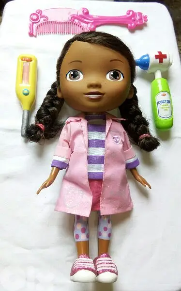 DOC MC STUFFINS JUNIOR 29Cm DISNEY Character Great Girl doll+Set 3 pcs