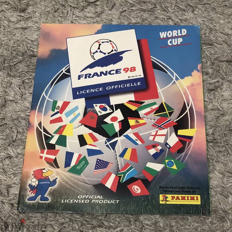 Panini France 98 Album - Incomplete 0