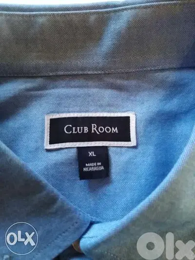 Shirt Club room size S M L XL