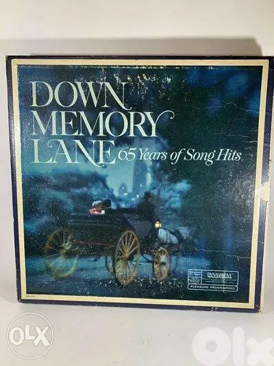 Down Memory Lane 65 Years Song Hits Readers Digest Vinyl LP Box Set 10