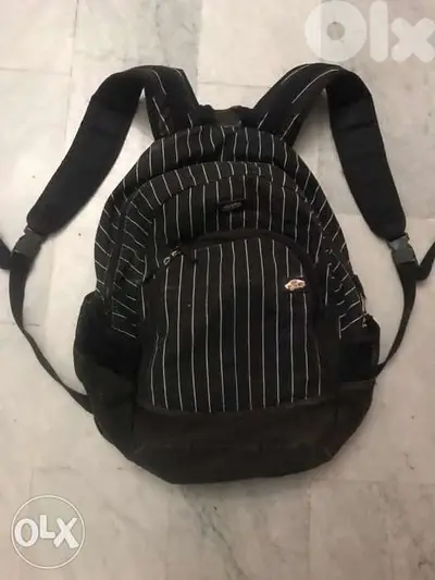 Vans backpack pinstripes 2 layers great condition
