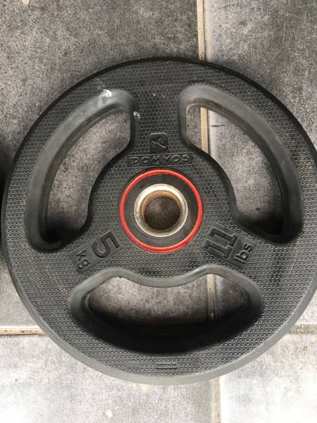 rubber weights like new we have also all sports equipment 2