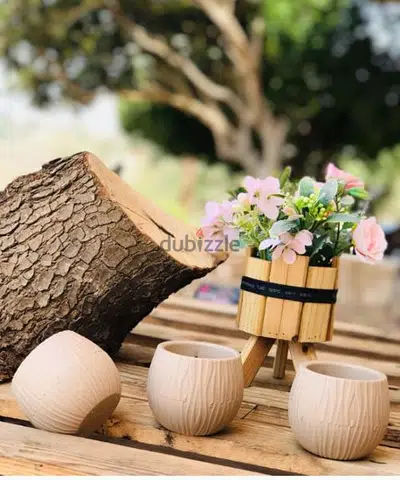 mini plastic planting pots