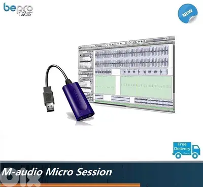 M-audio Micro session sound card