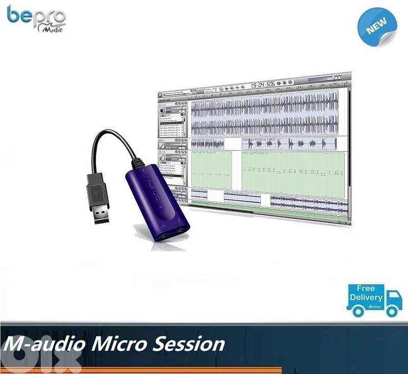 M-audio Micro session sound card 0