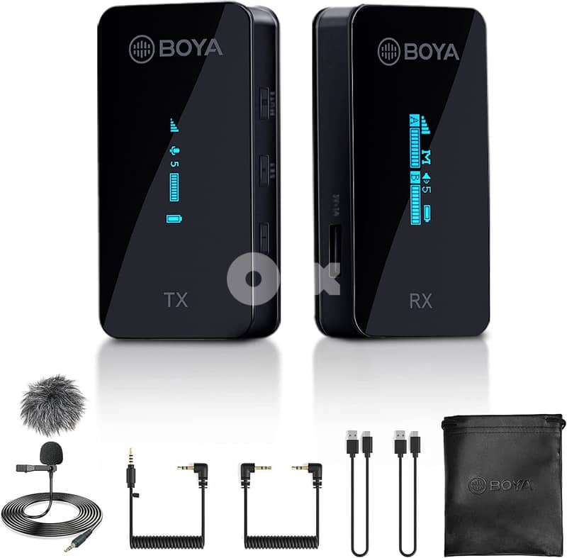 BOYA BY-XM6-S1 Digital Camera-Mount Wireless 1Person Microphone System 3