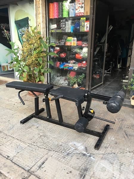 leg extension leg curl & adjustable bench in same time heavy duty 0