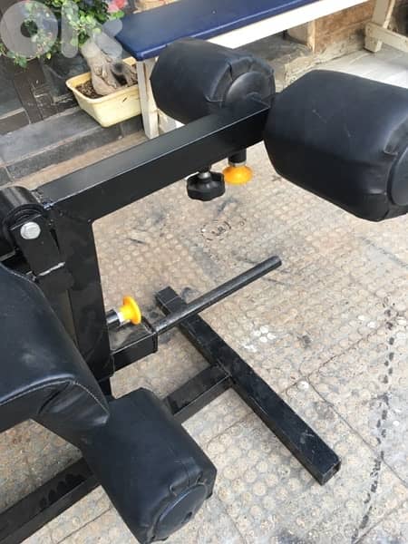 leg extension leg curl & adjustable bench in same time heavy duty 5