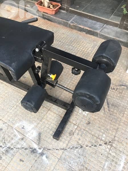 leg extension leg curl & adjustable bench in same time heavy duty 6