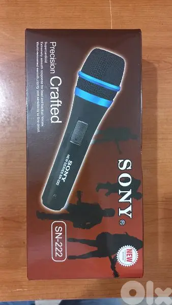 microphone sony with cable 2m new not used