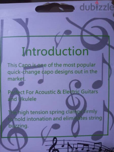 Guitar Capo 1