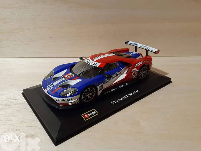 '17 Ford GT Race Car diecast car model 1:32. 1