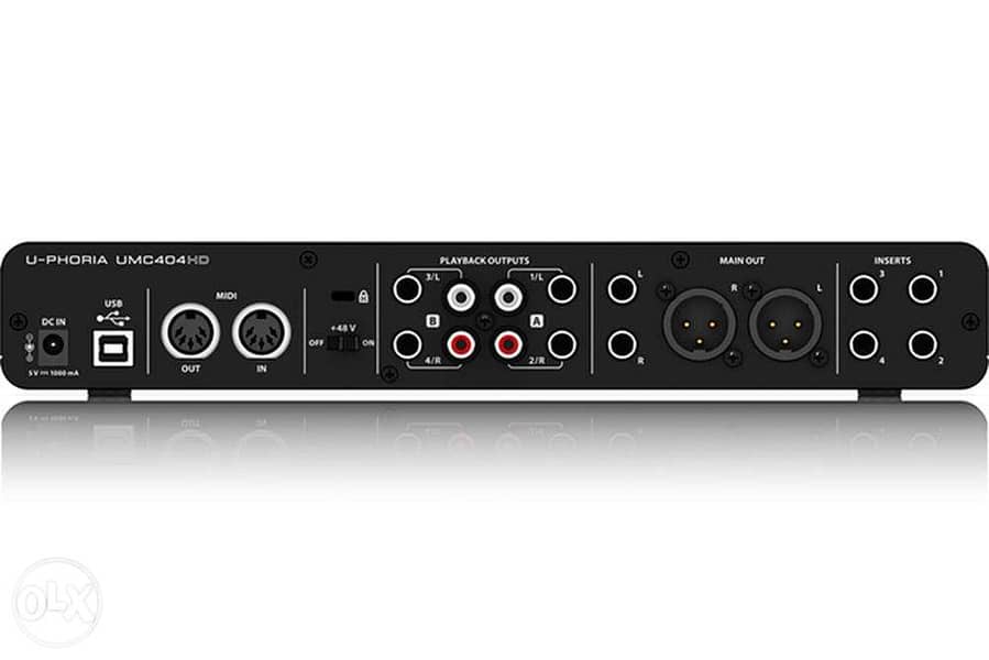 Behringer U-Phoria UMC404HD USB Audio Interface,Studio recording 2