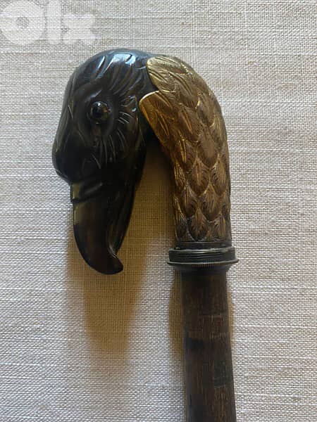 utra rare antique imperial German gents cane 0