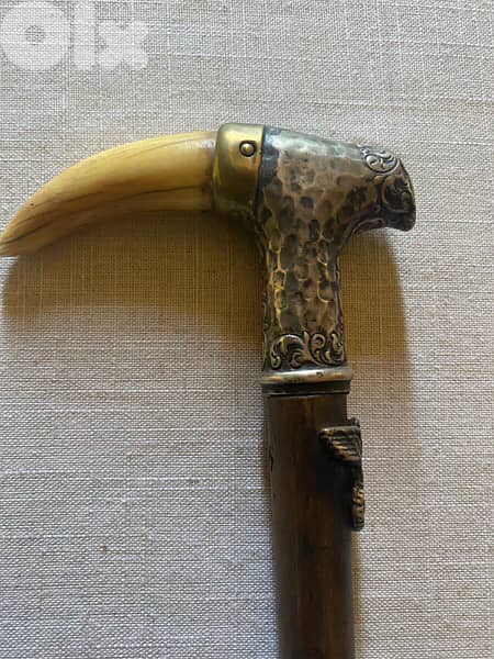 ultra rare original WW II German officer cane 1