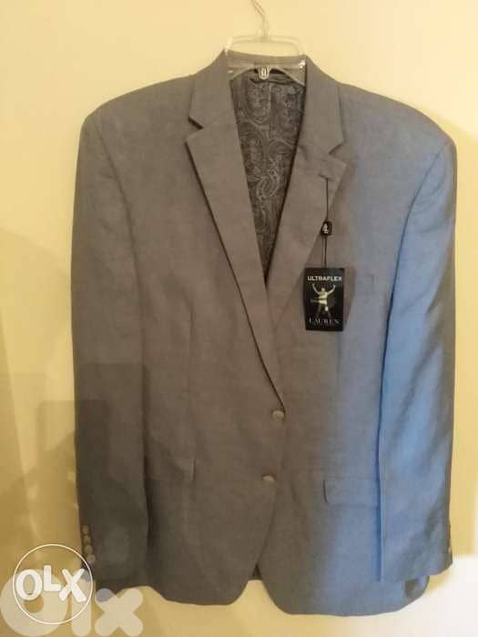 Ralph Lauren original Blazer blue linen 0