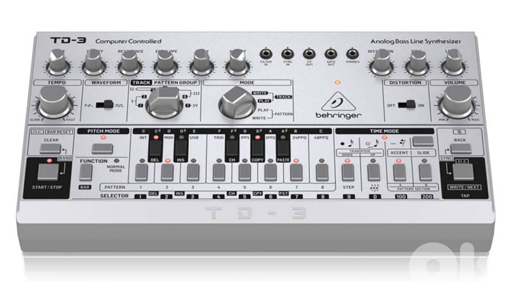 Behringer TD-3 Bass Synthesizer (TD3 303) 8