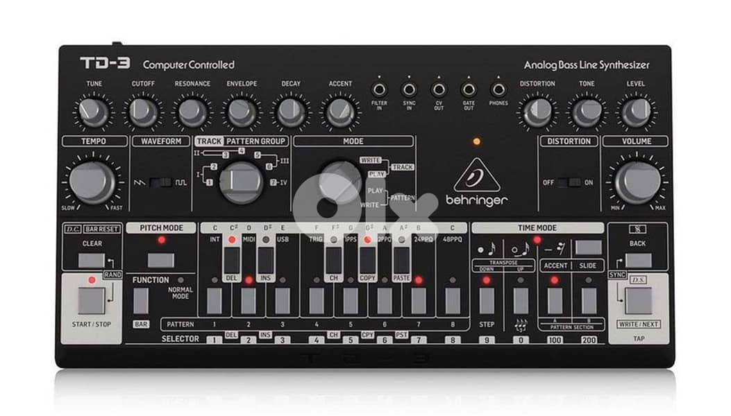 Behringer TD-3 Bass Synthesizer (TD3 303) 1