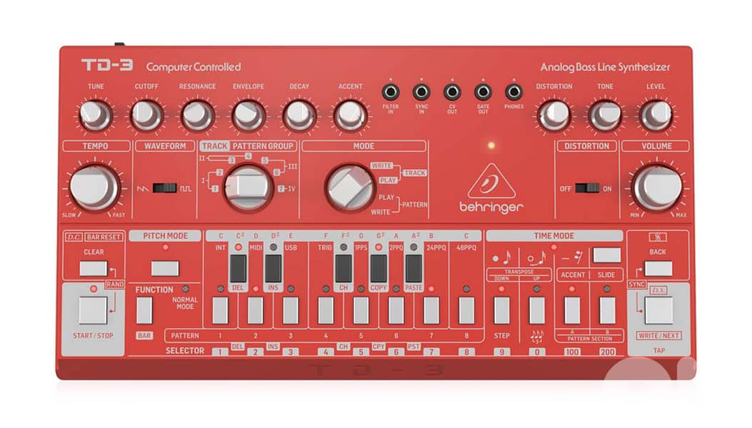 Behringer TD-3 Bass Synthesizer (TD3 303) 7