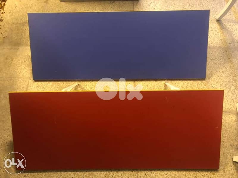 Colored shelves 1