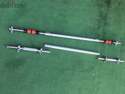 dumbells axes adjustable with adjustable new very good quality