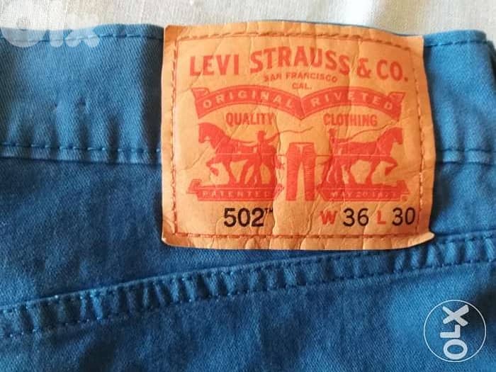 Levi's 502 stretch pant size 36 L30 L32 3