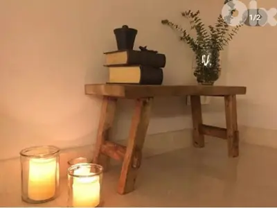 rustic wood reclamed banch بنك خشب شكل قديم
