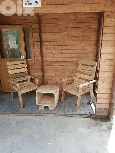outdoor set 2 chairs and table قعدة كرستين وطاولة outdoor set 2 chairs and table قعدة كرستين وطاولة