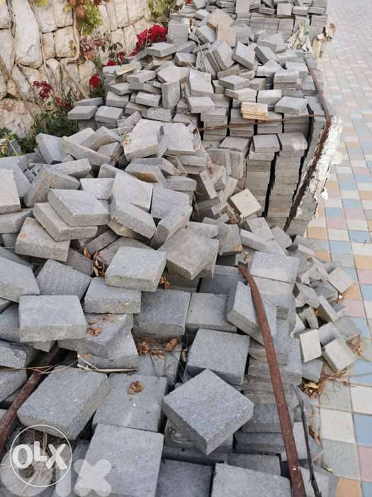 Basalt بازلت tiles 10x10cm 90m2 3