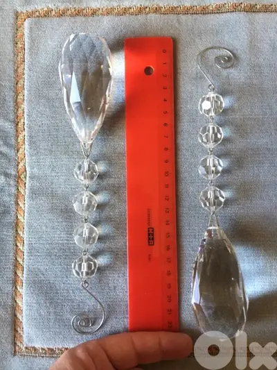 Decor. Crystal Pieces ( 2 ) قطعتين كريستال