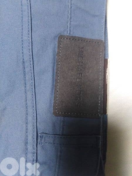MICHAEL  KORS  pant slim blue size W38 L32 1