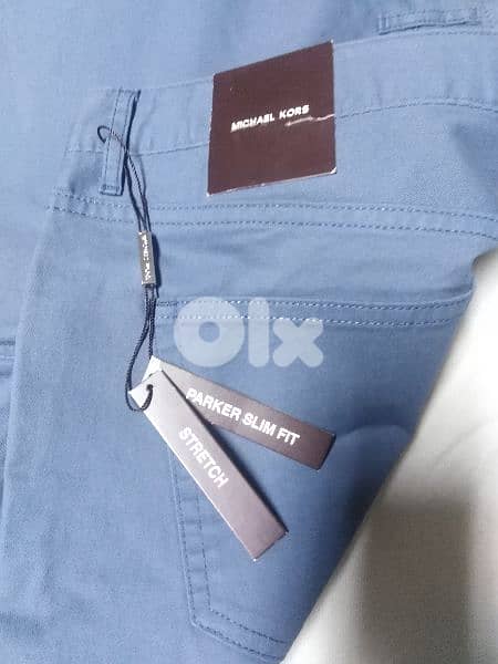MICHAEL  KORS  pant slim blue size W38 L32 4