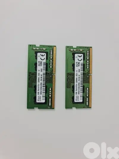 16GB Laptop ram 2 x 8 GB skynix 3200 Mhz