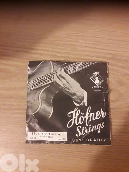 E 6th String HOFNER for Electric Guitar 0