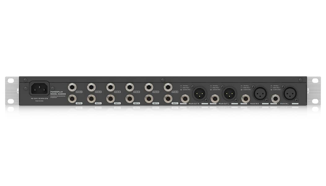 Behringer Powerplay HA6000 Headphone Mixing/Distribution Amp 1