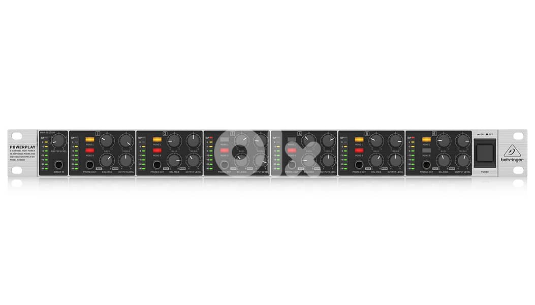Behringer Powerplay HA6000 Headphone Mixing/Distribution Amp 2