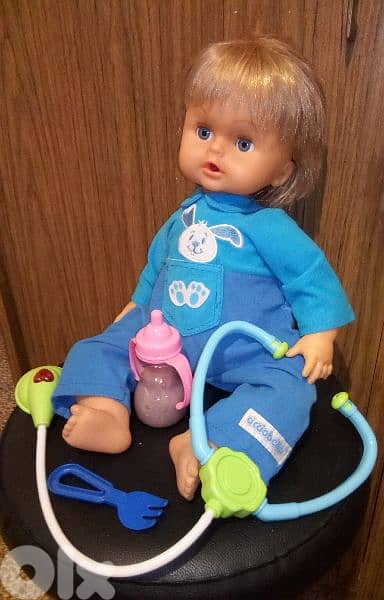 CICCIOBELLO BABY CRY/STOP CRY Mechanism Toy+Milk Bottle+Steutoscope=35 3