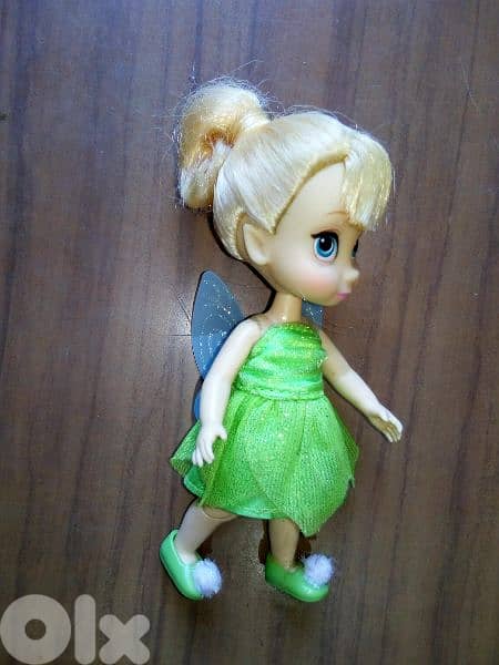 TINKER BELL SMALL 14Cm Disney character Rare great doll flex legs=18$ 0
