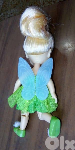TINKER BELL SMALL 14Cm Disney character Rare great doll flex legs=18$ 4