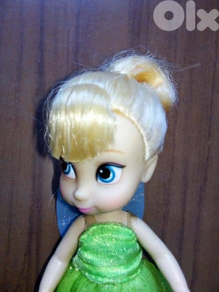 TINKER BELL SMALL 14Cm Disney character Rare great doll flex legs=18$ 3