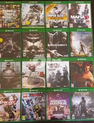 Giant collection of Xbox one in beirut