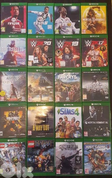 Giant collection of Xbox one in beirut 4