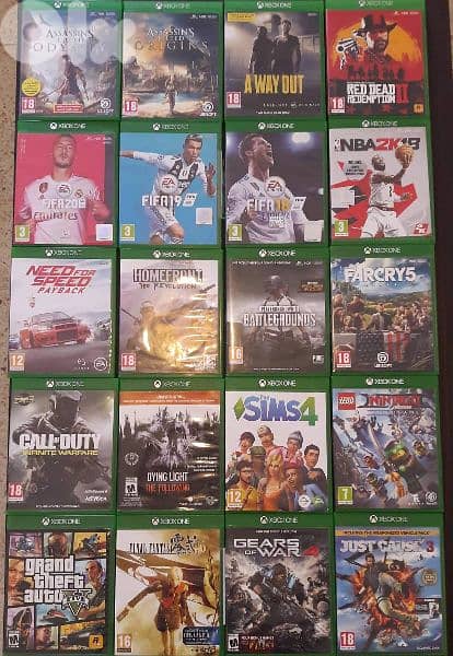 Giant collection of Xbox one in beirut 6