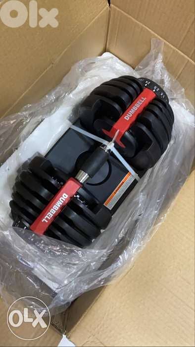 adjustable dumbbells/ Bowflex 0