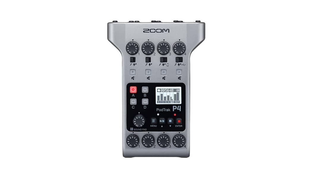 Zoom Podtrak P4 Podcast Recorder 1