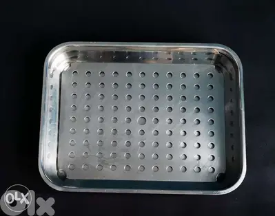 stainless steel perforated tray