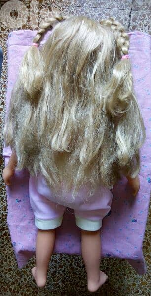 BAYER BABY GIRL TALKER Used Still Good doll 50Cm Working Mechanism toy 6