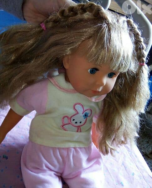 BAYER BABY GIRL TALKER Used Still Good doll 50Cm Working Mechanism toy 5